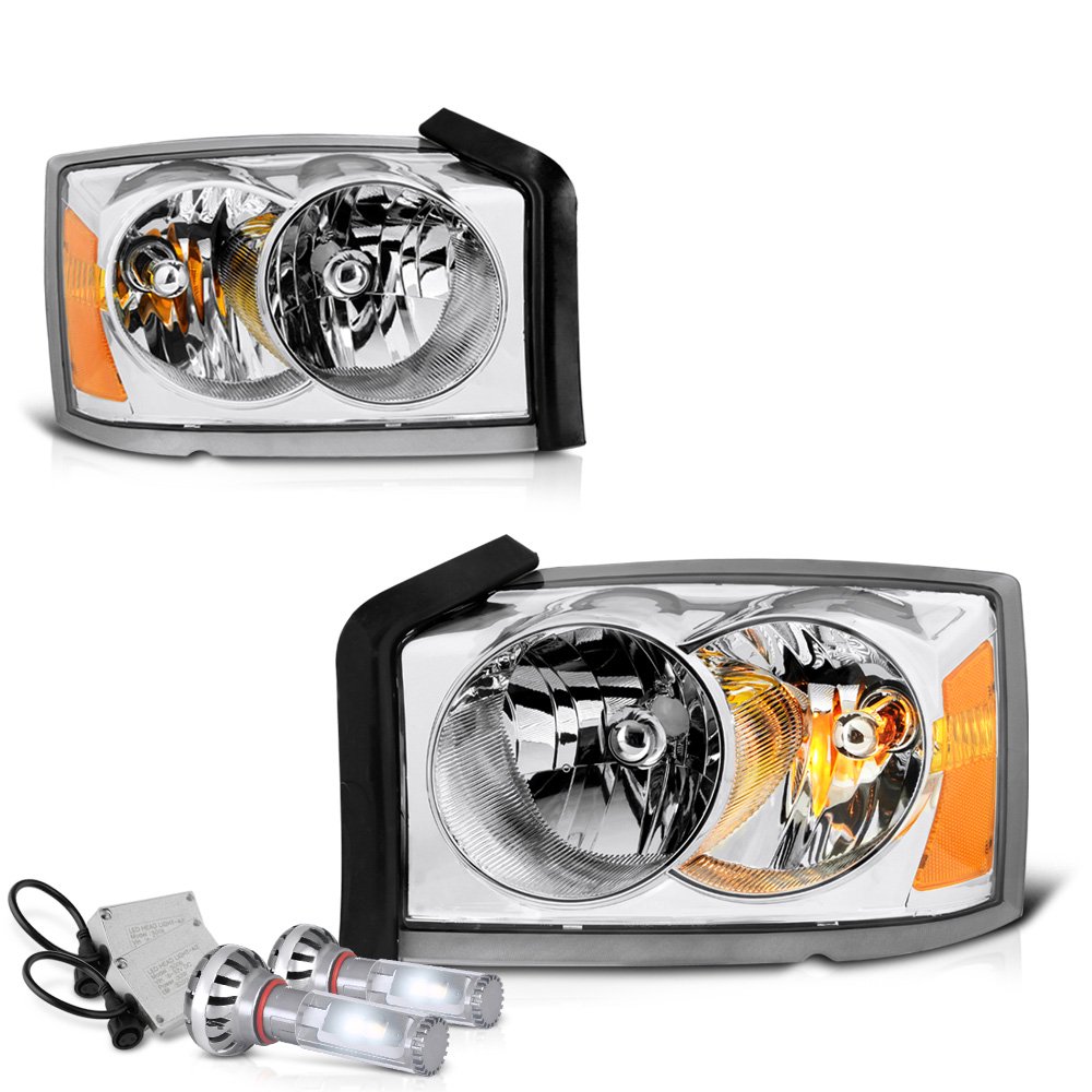 VIPMOTOZ OEStyle Headlight Headlamp Assembly For 20052007 Dodge
