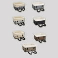 thumbnail image 4 of Transportín elevador de viaje para perros y gatos con funda de almacenamiento, correa con hebilla, forro polar L, 4 of 6