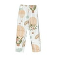 thumbnail image 6 of Balery Air Balloon and Flower print Men's Pajama Pants,Ultra Lightweight Pjs,Lounge Pant-Medium, 6 of 9