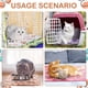thumbnail image 5 of 4 Mantas Impermeables de Cobayas Ropa de Cama Lavable de Forro Polar de Animales Pequeños Revestimientos Absorbentes de Jaulas Almohadilla Reutilizable de Orinar, 5 of 6