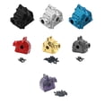 thumbnail image 3 of Xingzhi 1pieces 1/14 Gear Box RC Upgrade Part Aluminum Alloy Wear And Crash Resistant Rc Gear Box For Wltoys 144001 RC Car Part Titanium, 3 of 6