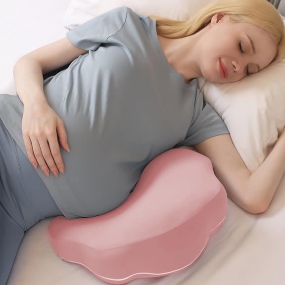 Almohada para Embarazo Refrigerante para Hogar portátil de Espuma Viscoelástica Roja