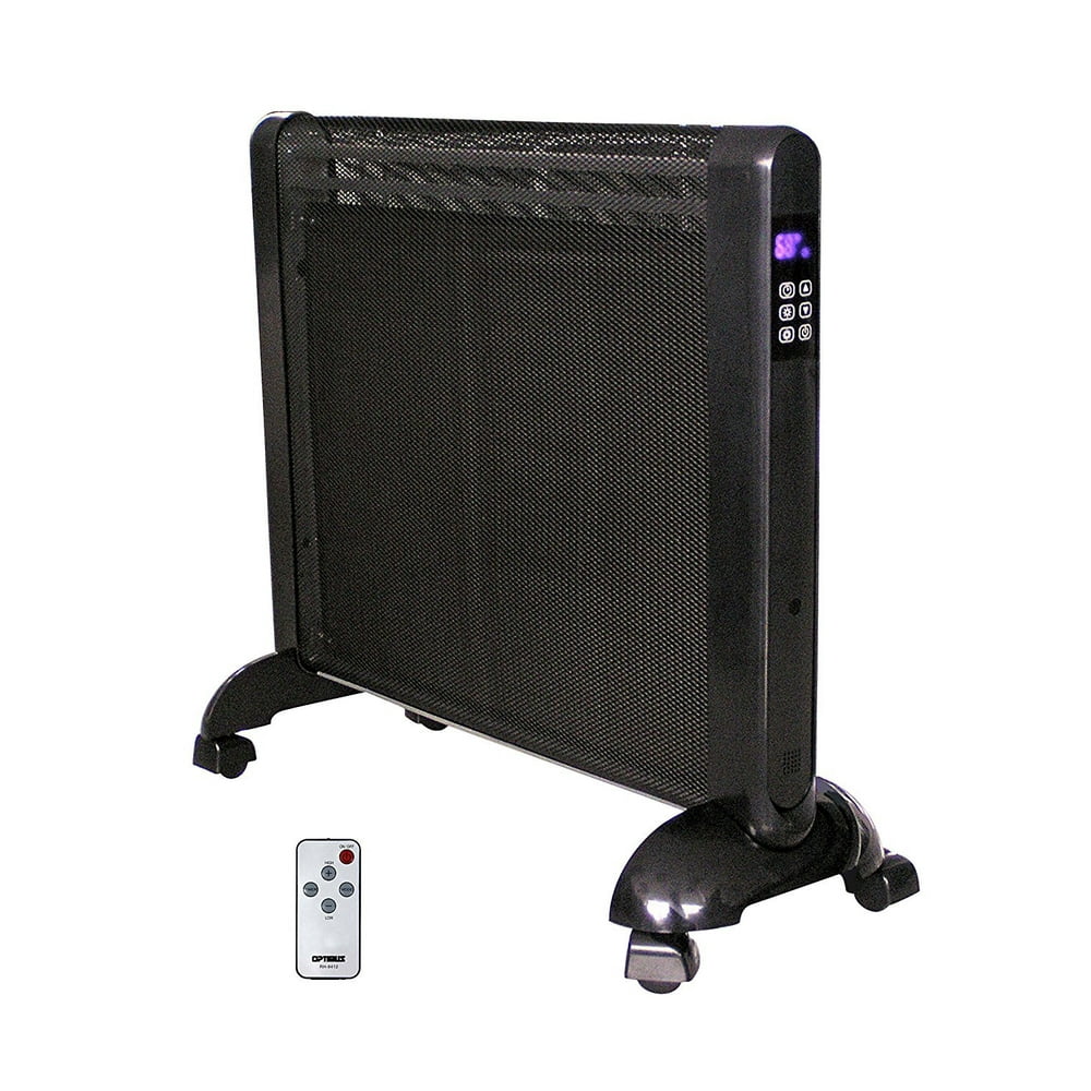 Portable Space Heater, Optimus Flat Panel Small Electric Portable