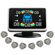 thumbnail image 1 of 8 Sensor de Aparcamiento Parktronic para Coche, Radar de Marcha Atrás Electrónico, Detector Automático Trasero, Zumbador de Asistencia de Marcha Atrás B, 1 of 8