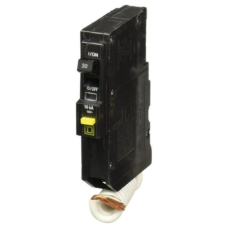Square D By 30A 1P GFCI Circuit Breaker QO130GFI by Square D by