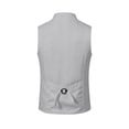 thumbnail image 5 of OOOUM Kids Vest Corduroy Stand Collar Button Down Tailored Pockets Waistcoat Formal School Festival Gentleman Jacket,6-7 Years, 5 of 5