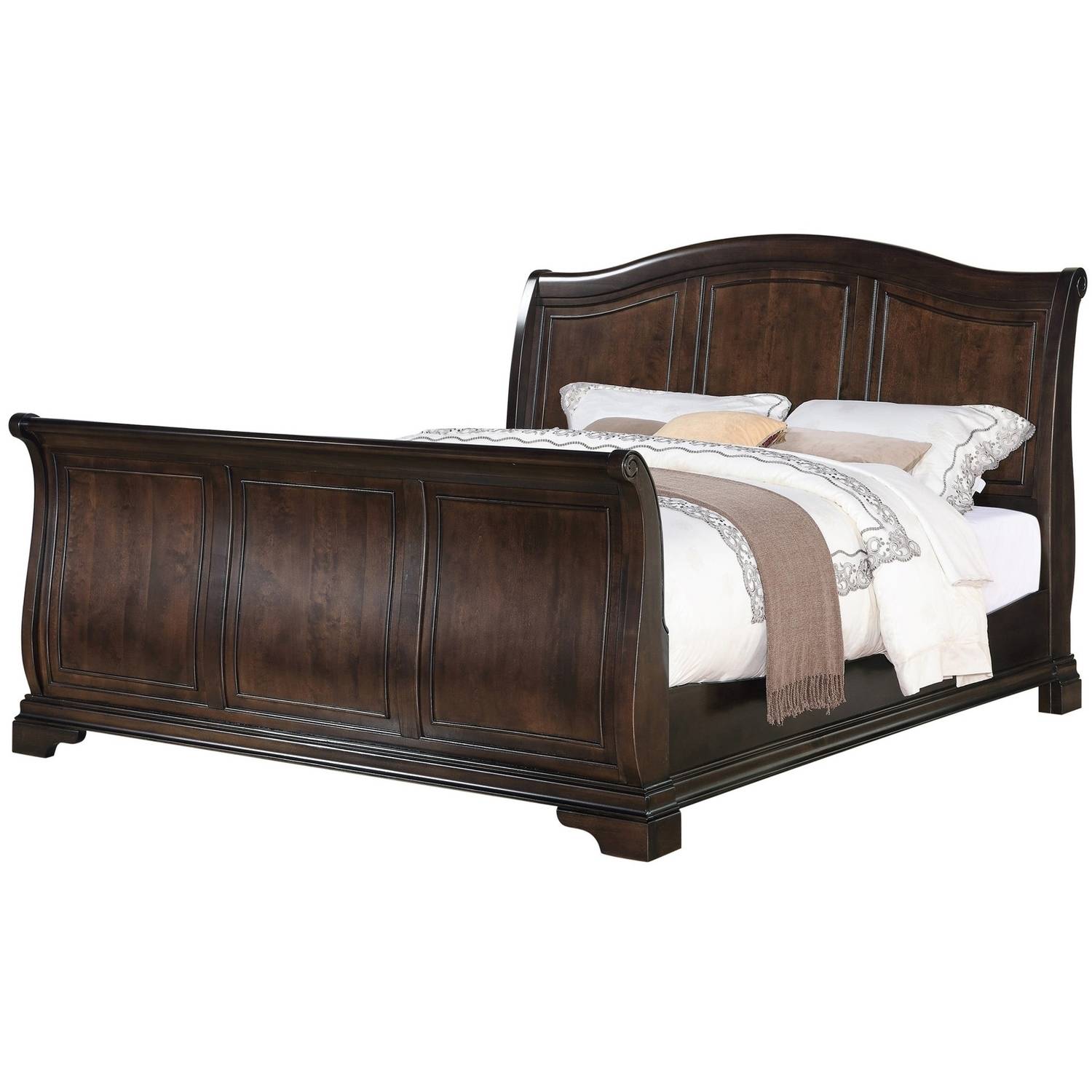 Picket House Furnishings Conley Sleigh Bedroom Set, Multiple Sizes, Configurations, and Finishes
