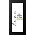 thumbnail image 2 of Allen, Kimberly 8x14 Black Modern Framed Museum Art Print Titled - Infinate Love, 2 of 5