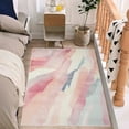 thumbnail image 3 of Pink Gradient Carpet Fluffy Living Room Decoration Large Area Table Floor Rug Kawaii Carpets for Bed Room Bedside Kids Foot Mat, 3 of 6