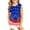 Blue, variant on Mercatoo Kids Girls Clothes Set Prints Sleeveless Independence Day Strap Vest T Shirt Tops and Shorts Little Girl Outfits