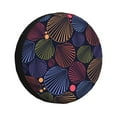 thumbnail image 2 of Balery Colorful Shells Tire Covers - Tough Tire Wheel Protector for Truck, SUV, Trailer, Camper, RV -16 inch, 2 of 8