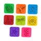 thumbnail image 1 of 8 piedras sensoriales para niños, juguetes antiestrés con reconocimiento de colores, juguetes antiestrés de silicona suave para el escritorio del, 1 of 9