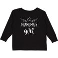 thumbnail image 3 of Inktastic Grandma Girl for Granddaughter Girls Long Sleeve Toddler T-Shirt, 3 of 5