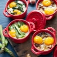 thumbnail image 6 of Staub Ceramic 3-pc Mini Round Cocotte Set - Cherry, 6 of 6