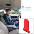 thumbnail image 2 of Miangastore Auto Center Console Cover Black Microfiber Leather 1Set 50x25cm, 2 of 9