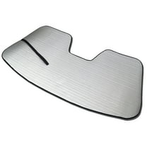 TuningPros Custom Fit  Roll Up Windshield Sun Shade Protector, Sunshade Visor For 2009-2019 Ford Flex