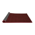 thumbnail image 2 of Ahgly Company Indoor Rectangle Abstract Red Contemporary Area Rugs, 4' x 6', 2 of 4