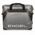 thumbnail image 2 of Engel High Performance 30 Liter TPU Waterproof Soft Sided Cooler, Gray & Orange, 2 of 6