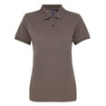 thumbnail image 1 of Asquith & Fox Womens Short Sleeve Performance Blend Polo Shirt, 1 of 2