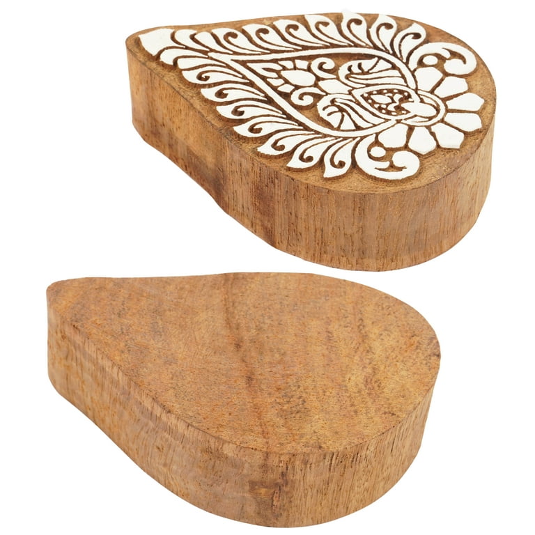 Indian Hand Carved high quality Wooden Printing Blocks Wooden Printing Stamps Textile wood printing Stamps wood printing blocks RUSTIC FURNITURE DECOR 9