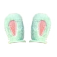 thumbnail image 2 of 2 piezas de accesorios de diseño creativo multiusos, orejas de peluche fáciles de instalar Orejas de conejo verde, 2 of 9