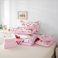 thumbnail image 6 of Manfei Kawaii Santa Claus Twin Bedding Sets 7-Piece,Cute Christmas Reindeer Bedding Comforter Set,Merry Xmas Sheet Sets For Teens,Breathable Home Decor Reversible, 6 of 8
