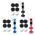 thumbnail image 6 of 13Pcs Drum Cymbals Felt Pads Nonslip Felt Set Include Wing Nut & Washers & Plastic Cymbals Sleeves for Drum Set Enduring, 6 of 8