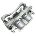 thumbnail image 3 of KarParts360 For Hummer H2 2003-2009 Disc Brake Caliper Assembly Driver Side | Front | Gold Classification | Silver | Coated | Made Of Cast Iron | With Caliper Slides, 3 of 4