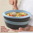 thumbnail image 5 of Pinnacle 3.6 qt Insulated Casserole Dish with Lid – Hot & Cold Warmer Blue, 5 of 7