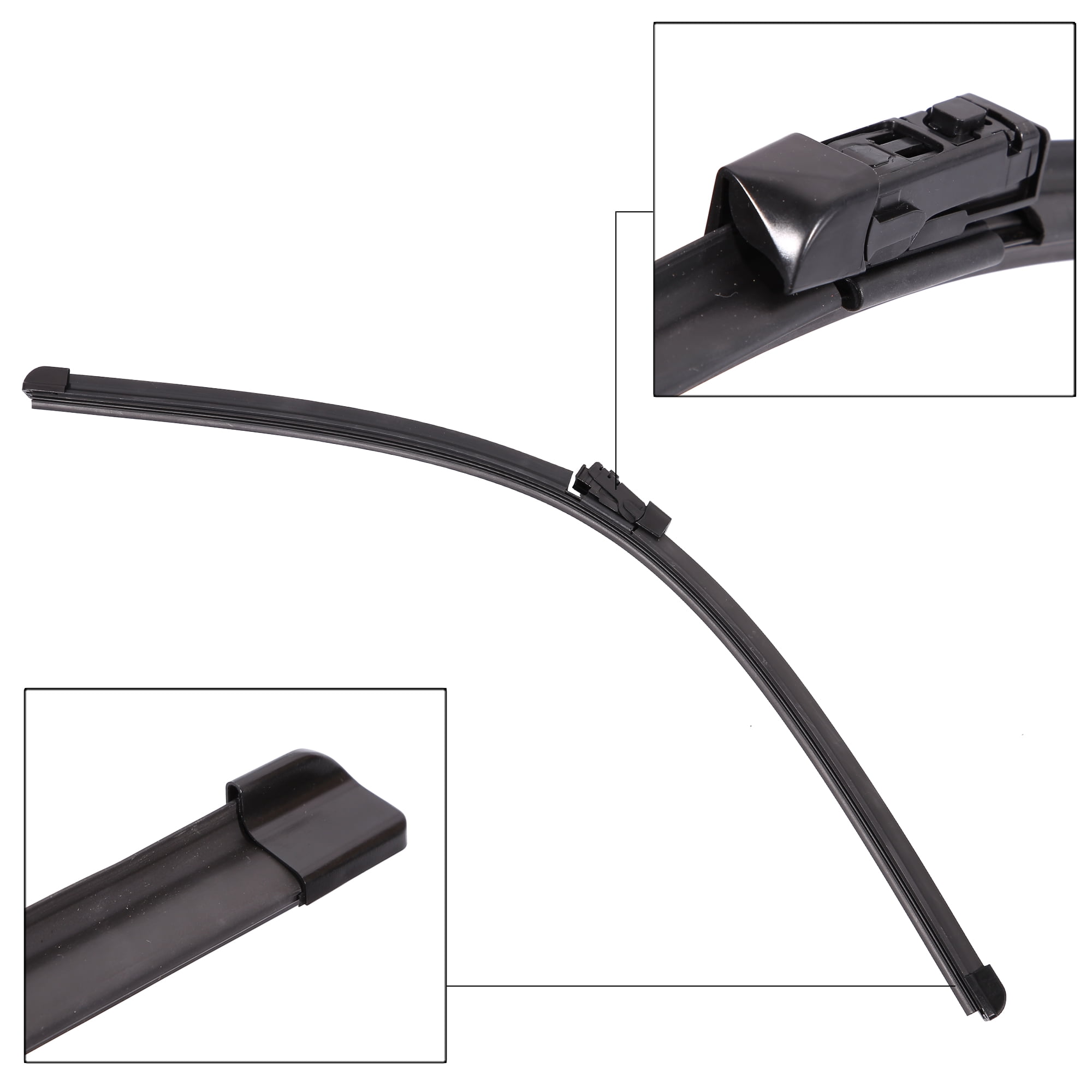 Unique Bargains 3Pcs 24" 18" 14" Front Windshield Wiper Blades for Mazda CX-5 CX5