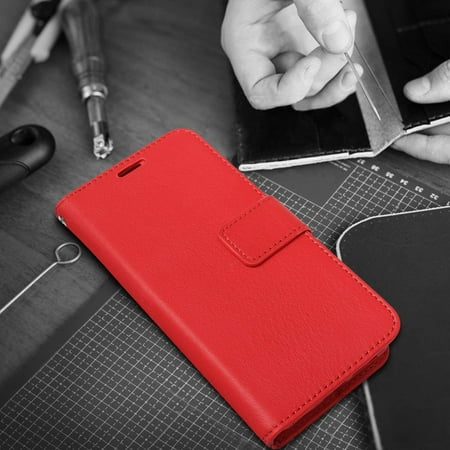 Genuine Leather Case Compatible With Iphone 13 Pro Max Case Wallet Leather Magnetic Case Wireless Charging Detachable Case Car Holder Function For Iphone 13 Pro Max Real Leather Red Walmart Canada