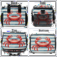 thumbnail image 3 of Herdesigns Crab Insulated Large Lunch Bag Lunchbox Reusable Leakproof Cooler Bags with Shoulder Strap for Adult Men Women Work Picnic, 3 of 7