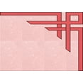 thumbnail image 1 of Ahgly Company Machine Washable Indoor Rectangle Transitional Light Rose Pink Area Rugs, 2' x 3', 1 of 7