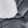 thumbnail image 5 of Lavish Home Gray Polyester Bed Blanket, King - Warm and Beautiful, 5 of 5