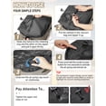 thumbnail image 6 of SYCNB Large Air Seal Travel Backpack for Men & Women, Airline Approved Vacuum Compression, Water-Resistant with Pump & Usb Port, 16 inch Laptop, Gray Brown, 6 of 9