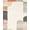 Ivory Beige Taupe, Pattern 1, variant on ODIKA Modern Neutral Abstract With Minimalist Interlocking Border Accents Stain Resistant Low Profile for Dorm Room, Small Living Apartment