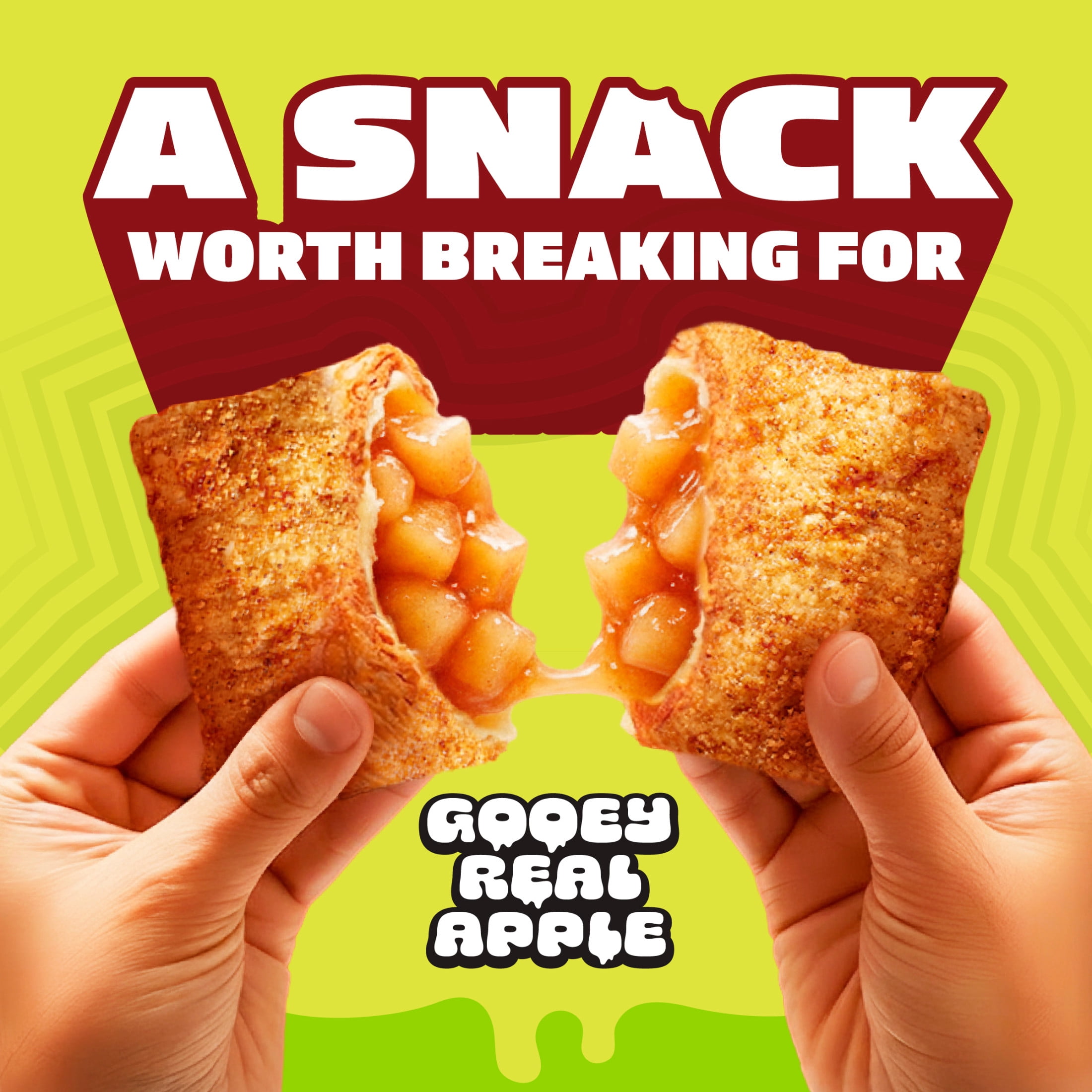 Hot Pockets Snack Breaks Apple Pie, Frozen Treats, 4 Oz, 2 Count