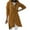 Coffee, variant on Pejock Women's Zip Up Fashion Hoodies Oversized Irregular Hem Long Jackets Solid Color Fall Winter Sweatshirts Coats with Pockets S-5XL