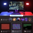 thumbnail image 3 of Andoer RGB LED Video Light + C Clamp Light Stand Set Temperatura bicolor 2600K-6000K Brillo ajustabl Andoer Lámpara de fotografía, 3 of 6