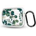 thumbnail image 1 of for AirPods Pro Case, for AirPods Pro Cover, Eucalyptus Floral Protective Clear AirPods Pro Case with Luxe Metal Ring Designed for Girls Women, 1 of 7