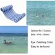 thumbnail image 3 of Pool Floats for Adults, Inflatable Hammock Lounge for Vacation, Blue Swimming Pool Floats, Floating Bed, Lazy River Float, 3 of 4