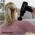 Brookstone Cordless Hot and Cold Percussion Massager, 6 Intensity