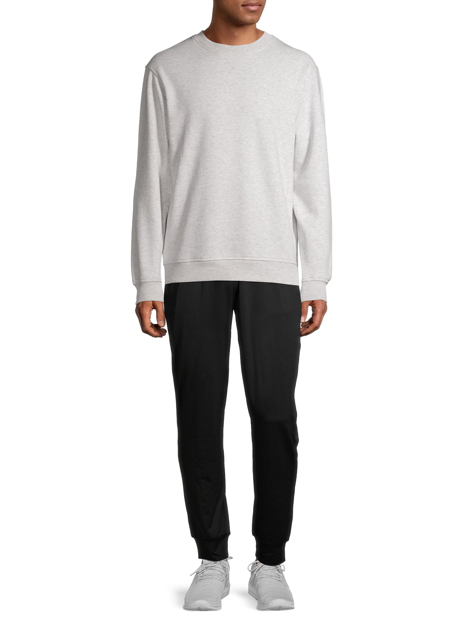 George Men's and Big Men's Long Sleeve Crew Sweatshirt, up to Size 5XL