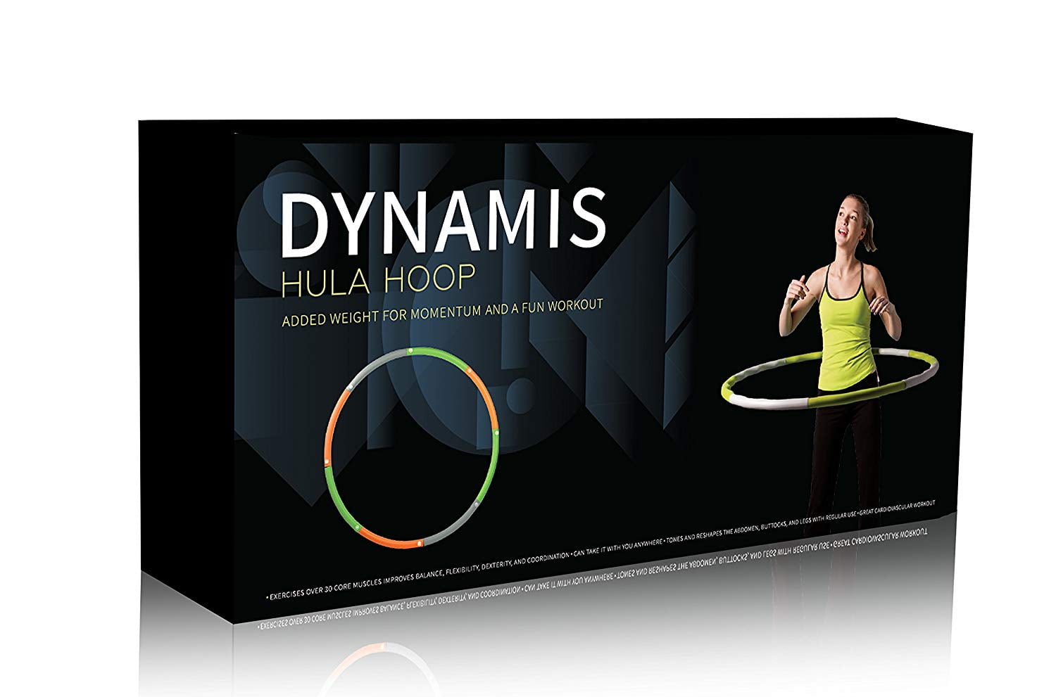 Dynamis Fat Burning Weighted Hula Hoop