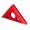 Red, variant on Mosiee Aluminum Alloy Triangle Ruler 45 Degree for Straight Edge Marking In Woodwork Red