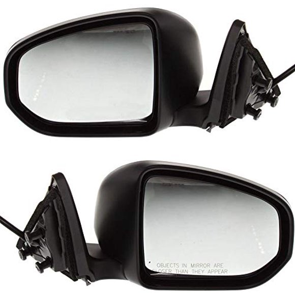 Kool Vue Driver & Passenger Side Power Heated Mirrors for Nissan 370Z 2009-2020 Paintable