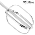thumbnail image 3 of NIYANGLE Electric Egg Beater Stainless Steel Precision Control 1Set For Cooking Enthusiasts, 3 of 8
