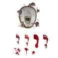 thumbnail image 2 of 1 Set Halloween Toilet Sticker Creepy Scary Waterproof Vivid Rat Decal, 2 of 6