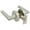 Brushed Nickel, variant on Deltana Zplr3u26 Portmore Passage Door Lever, Bright Chrome