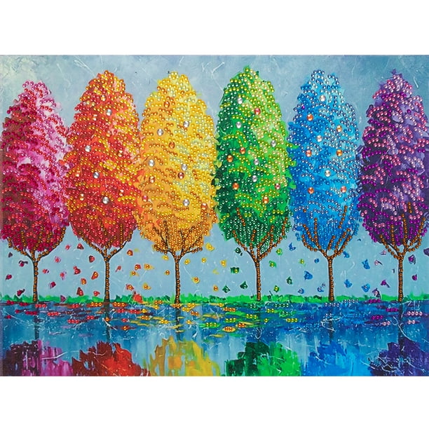 Resina Con Forma Especial Serie Flores Y Hierba Color Diamante Parcial 40x30cm UP185